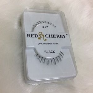 NWT RED CHERRY LOWER LASHES #602 FALSE EYELASHES
